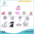 Wholesale folding fan custom charms, clip on charms